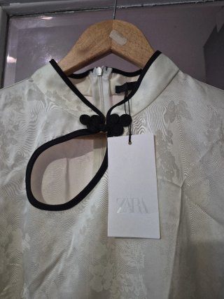 Blusa estilo oriental blanca