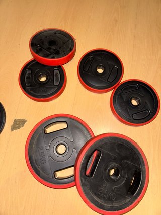 Pack Pesas 1kg y 2.5kg