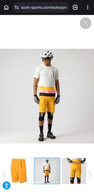 Conjunto 3 piezas Scott Tuned: Camisetas y culot