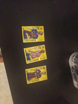 3 Cromos Balón de Oro 2023