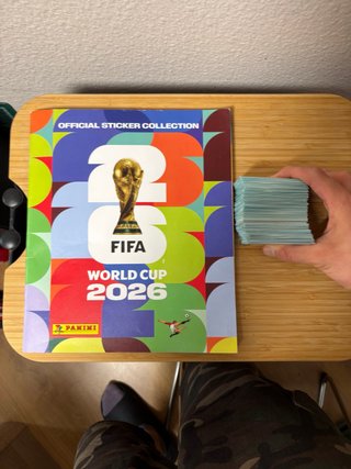 Álbum Panini Mundial 2026 Casi Completo