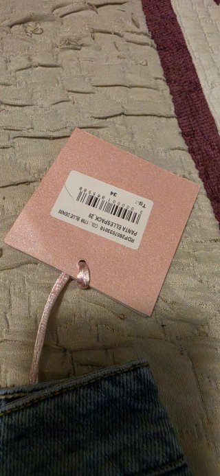 Pantalones Rectos Ellespack con Pedrería