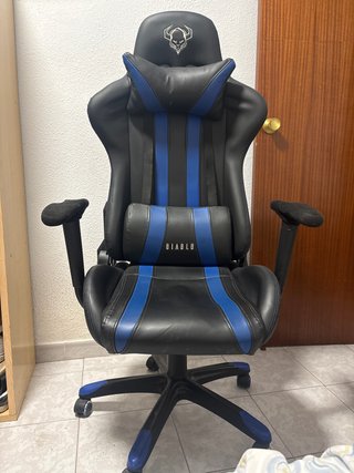 Silla Gaming Diablo X-One Negra/Azul