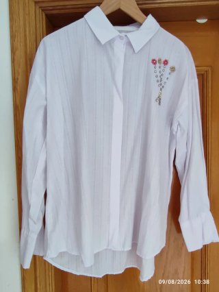 Camisa blanca mujer