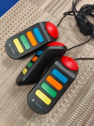 Mandos Buzz Alámbricos PlayStation 2 (4uds)