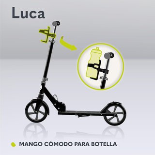 lionelo Luca Patinete Urbano XXL hasta 100 kg