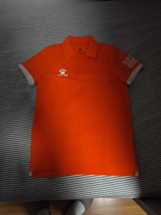 Polo naranja Kelme