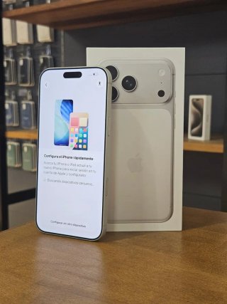 IPHONE 17 PRO MAX 256GB PLATA BATERIA 93%