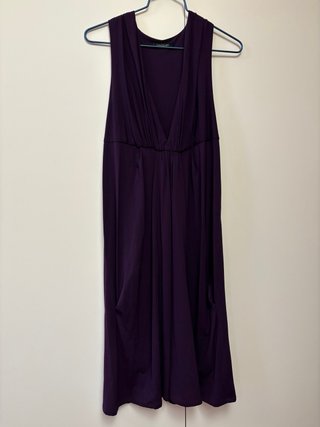 Vestido Lidia Delgado Morado T-44