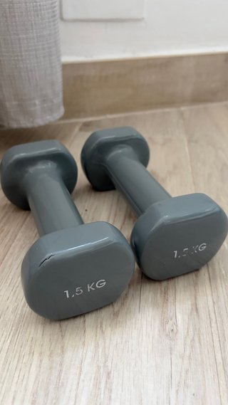 Set de 2 Mancuernas de 1.5kg