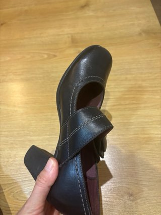 Zapatos de piel tipo Merceditas
