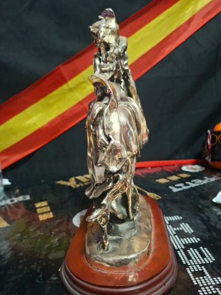 Escultura Bronce Plata Siglo XX