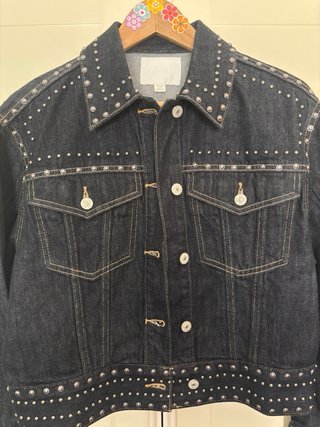 Chaqueta Denim Zara con Tachuelas