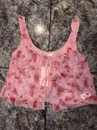 Top Blusa Zara Rosa