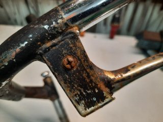 Manillar de Bicicleta Antigua Vintage