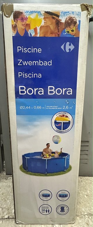 Piscina Bora Bora Carrefour Ø2,44 x 0,66m