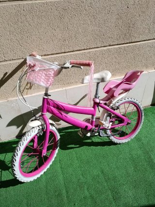 Bicicleta infantil niña rosa
