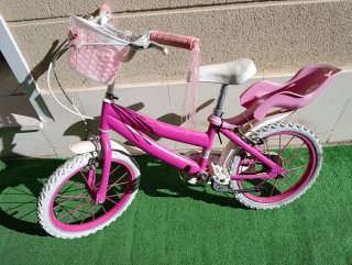 Bicicleta infantil niña rosa