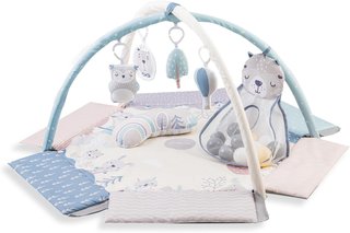 MoMi PASTEL arco de juego con colchoneta