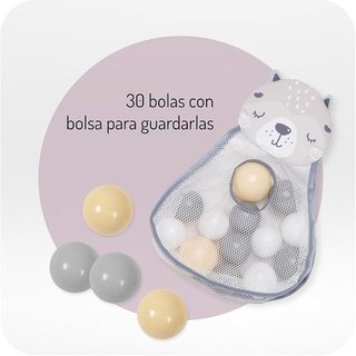 MoMi PASTEL arco de juego con colchoneta