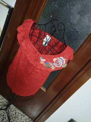 Camiseta Roja El Corte Inglés Talla 40