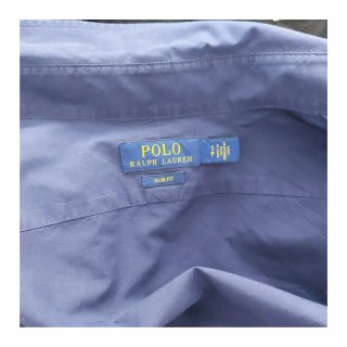 Camisa Polo Ralph Lauren azul marino hombre manga