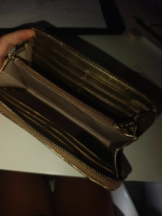 Cartera Tous Dorada