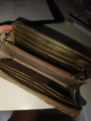 Cartera Tous Dorada