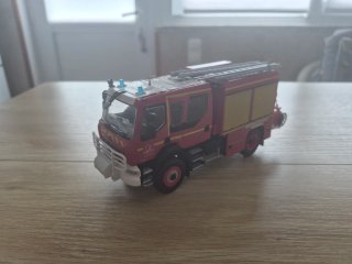 Miniatura de camião de bombeiros