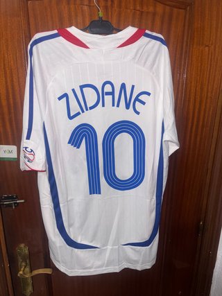 Camiseta Zidane Francia 2006 talla XL