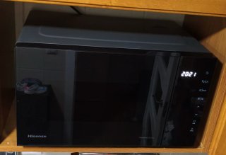 Microondas Hisense poco uso y con garantía