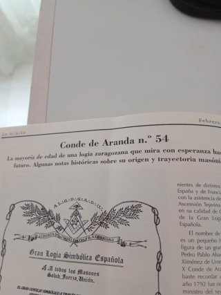 Masonería .Revista La Acacia 2005.ZGZ
