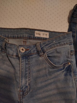 Pantalones Vaqueros Lefties y Mango talla 36.