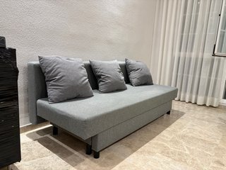 Sofá Cama Ikea Alvdalen Gris