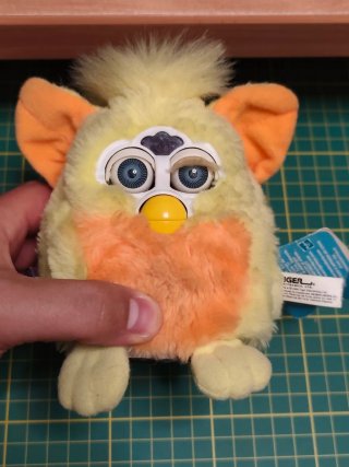 Sunny Yellow Furby Baby 1999 Tiger