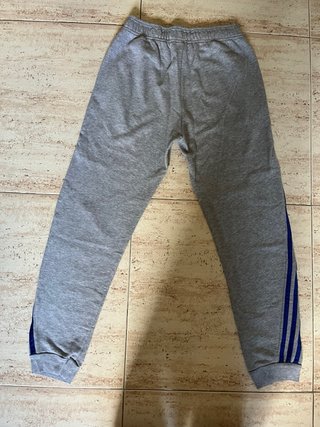 Conjunto Adidas Gris y Azul