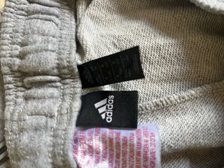 Conjunto Adidas Gris y Azul