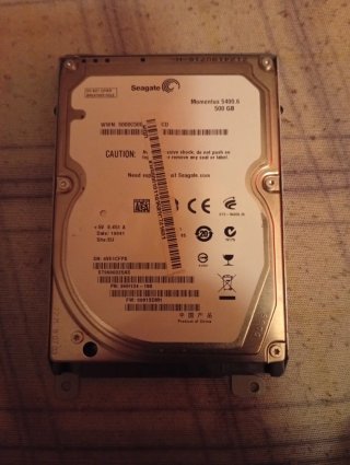 Disco Duro Seagate 500GB 2.5