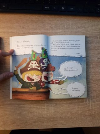 Libro infantil. Pirata Plin, pirata Plan