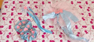 Disfraz Artesanal Princesa de Corazones