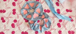 Disfraz Artesanal Princesa de Corazones