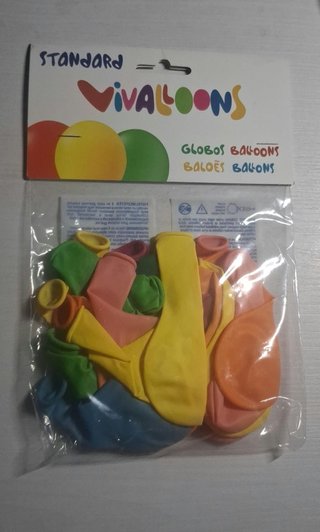 Globos Vivaloons Standard 20 Unidades