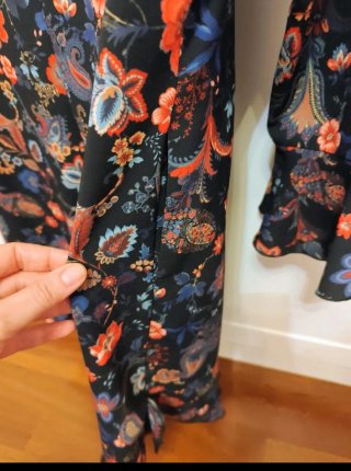 Vestido estampado talla 38