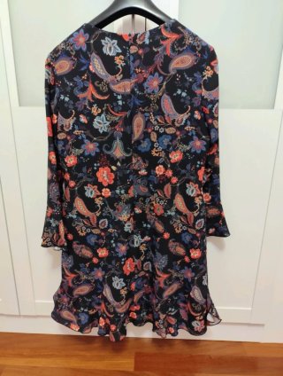Vestido estampado talla 38