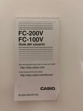 Calculadora Financiera Casio FC-100V