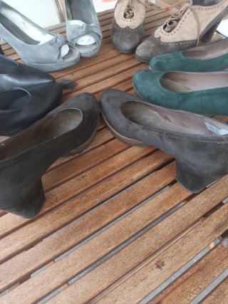 Lote de 8 pares de zapatos variados