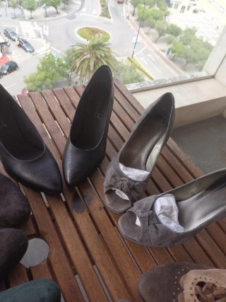 Lote de 8 pares de zapatos variados