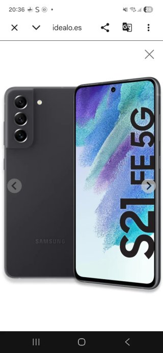 Samsung S21 FE 5G Negro