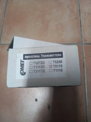 Transmisor Temperatura Comet T0110