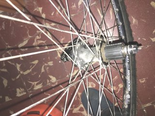 Llantas 26 Rockrider Sport Freno Disco Negras